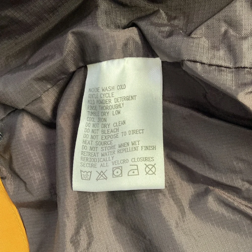 The North Face Jacket Mens S Ski Snowboarding Hyvent Orange Gorpcore